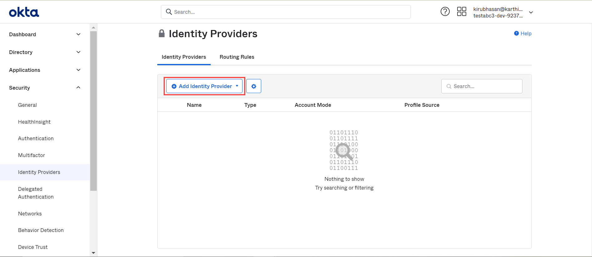 Configure Oauth or OpenID Connect SSO for custom application