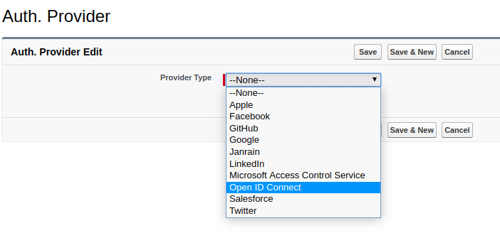 Configure Oauth or OpenID Connect SSO for custom application