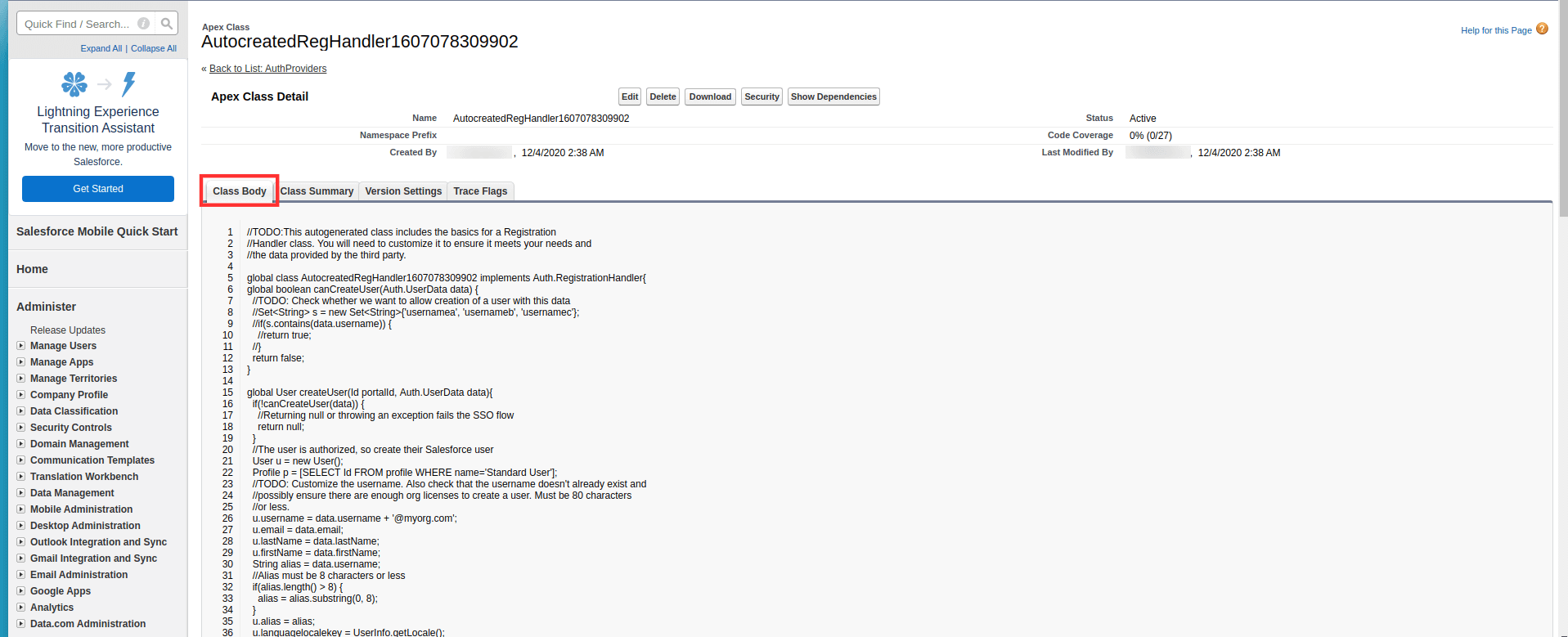 Configure Oauth or OpenID Connect SSO for custom application