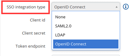 Configure Oauth or OpenID Connect SSO for custom application