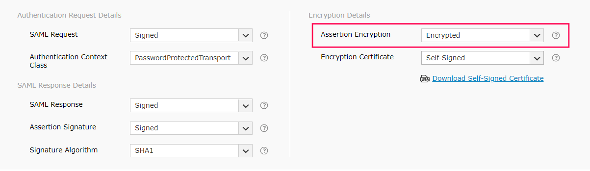 SAML Authentication