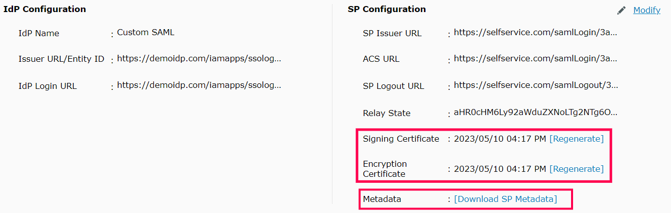 SAML Authentication